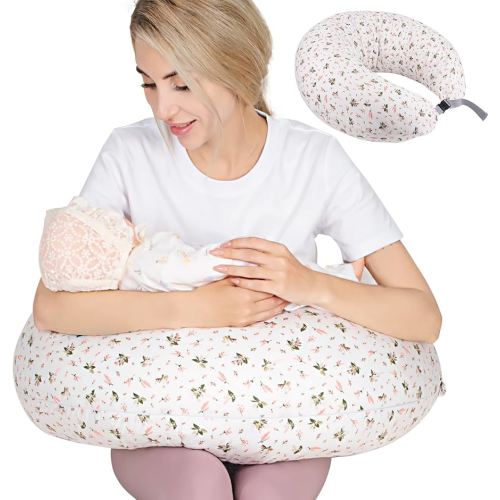 Chilling Home Nursing Pillow for Breastfeeding,Multifunctional Adjustable Breast Feeding Pillow,Bottle Feeding More Support for Mom and Baby, Breastfeeding Essentials for Newborn,Removable Cover
