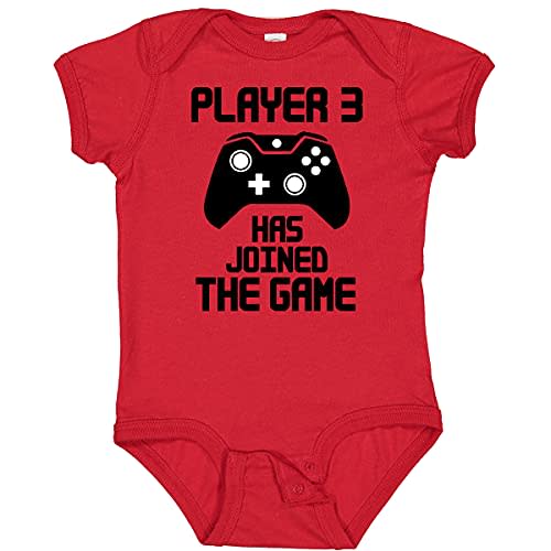 inktastic Player 3 Has Joined the Game Baby Bodysuit