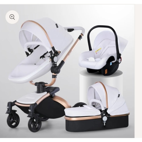 High Landscape Baby Stroller 360-degree Rotation 3-in-1 Basket Foldabl – Baby Joy