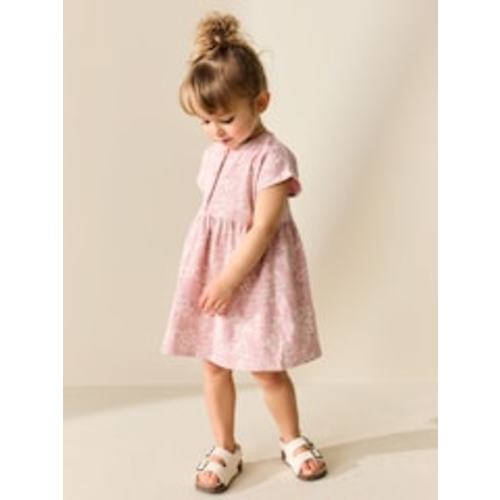 Buy Pink Floral Jersey Dress (3mths-6mths) from Next USA