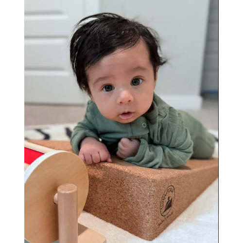 The Cork Tummy Time Wedge