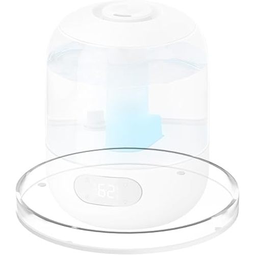 Acrylic Humidifiers Tray for Dreo 3L Top Fill 30H Humidifiers Tank, Leak-Proof Tray for LEVOIT Air Purifier Core 200S-P, Moisture-Proof Humidifier Tray Floor（Not Include Humidifier） (Clear, 3L)
