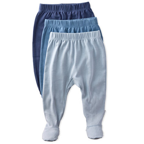Baby Boys' or Baby Girls' Pull-On Footed Pants, 3-Pack