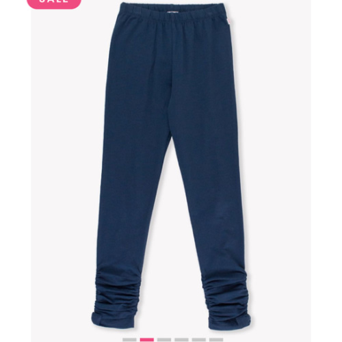 Kids Ruched Bow Leggings | RuffleButts & RuggedButts