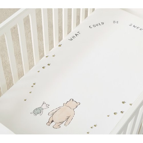 Disney Winnie the Pooh Organic Crib Fitted Sheet Bundle - Set of 2