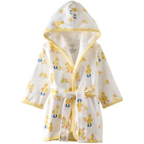 Butterblu Baby Robin - 100% Organic Cotton Baby Terry Bath Robe Soft and Absorbent for Newborn Girls, Boys, Unisex​