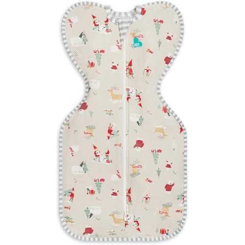 Love to Dream Swaddle UP, Baby Sleep Sack, Self-Soothing Swaddles for Newborns, Improves Sleep, Snug Fit Helps Calm Startle Reflex, New Born Essentials for Baby, 8-13 lbs, Beige
