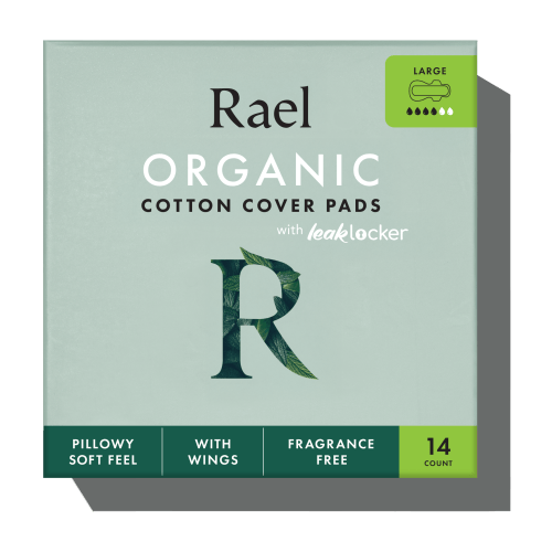 Large Organic Cotton Cover Pads With Wings