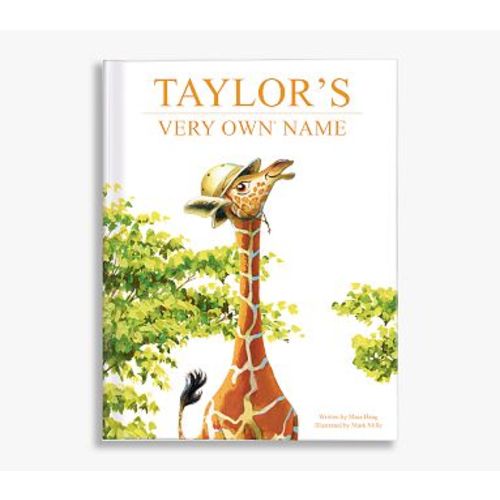 My Very Own Name Giraffe Personalized Book, Girl