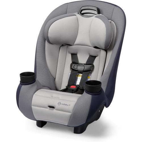 Safety 1st Ellaris 3-in-1 Convertible Car Seat, Slim Fit Design, Rear & Forward-Facing, 5-Position Headrest, 3-Across Fit, Travel-Friendly with Machine-Washable Seat Pad, London Blue