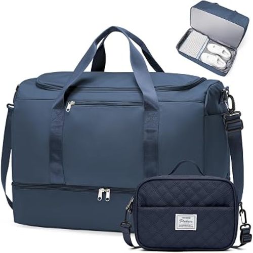 Extra Large Travel Duffle Bag, Carry-On Weekender Bags for Women Travel