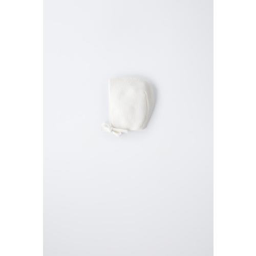 KNIT BONNET - Light ecru | ZARA United States