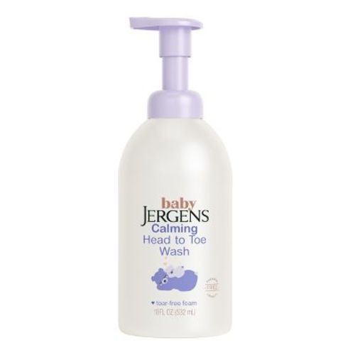 Baby Jergens Calming Head to Toe Tear-Free Foam Shampoo and Body Wash - 18 fl oz