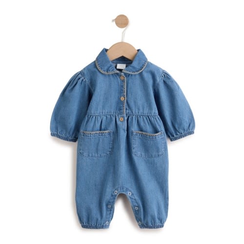 Kids' Denim Romper