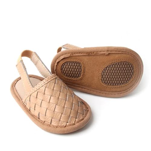 Woven Leather Baby Sandals