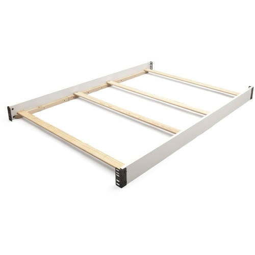 Delta Children Wooden Full Size Bed Rails 0050, Bianca White