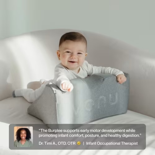 Burplee Lounger | Tummy Time, Gas and Reflux Relief for Babies | 0-9 Months – Vonu