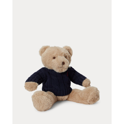 Small Cable-Sweater Polo Bear
