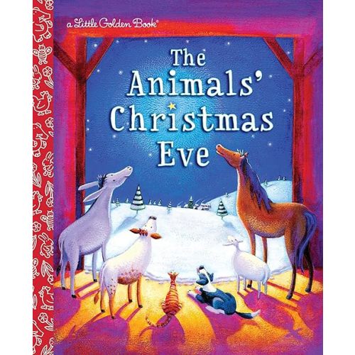 The Animals' Christmas Eve: A Christmas Nativity Book for Kids (Little Golden Book) Hardcover – Picture Book, August 14, 2007