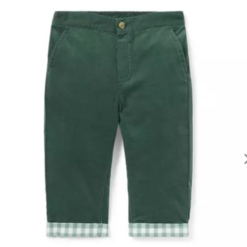 Baby Topiary Green Baby Corduroy Pant by Janie and Jack 6-12M