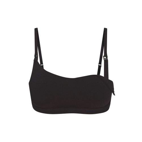 COTTON JERSEY MATERNITY NURSING SCOOP BRALETTE | SOOT | SKIMS