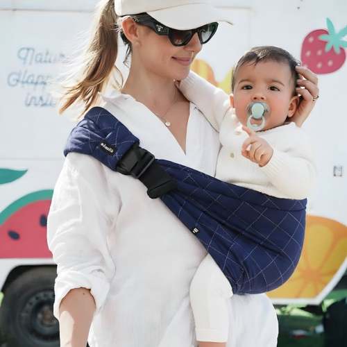 Porte-bébé MomSwing - Bleu Marine