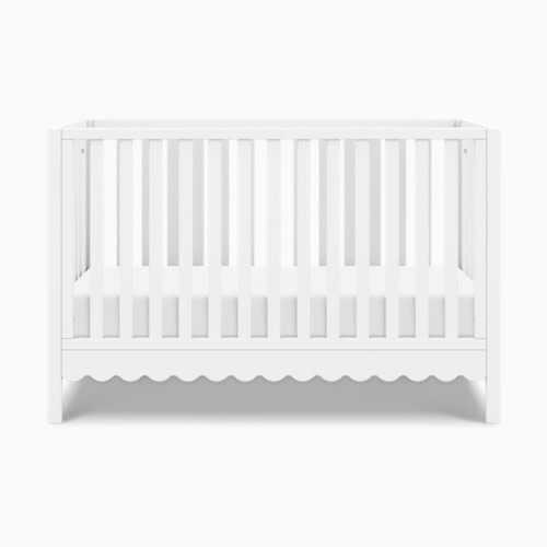 Sammy Scallop 4-in-1  Convertible Crib - White