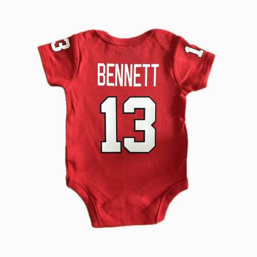 Custom Georgia Football Team Baby Jersey Customized Football Georgia Kids Jersey Georgia Football Toddler Infant Tshirt GA Fans