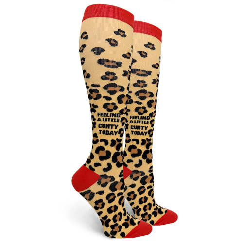 Feeling A Little Cunty Today Womens 15-20 mmHg Compression Socks