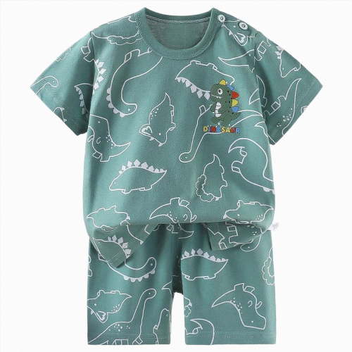 2 Pack Toddler Boys Short Sleeve T-Shirts 6-12 Months 12-24 Months 2T 3T 4T 5T 6T 7T Children Basic Cotton Tee Tops Toddler Boy Clothes 6-9 Months