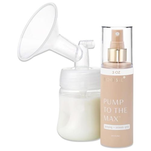 Boobie Pumping Spray, 3 oz, Increase Milk Supply & Ease Postpartum Discomfort | Hands-free Breast Pumping & Intimate Spray