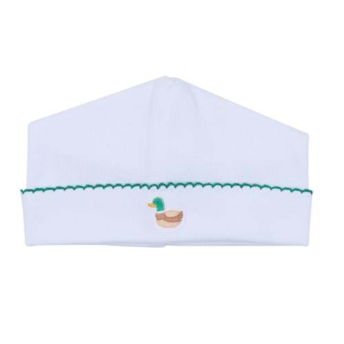 Mini Mallard Embroidered Hat - Light Blue