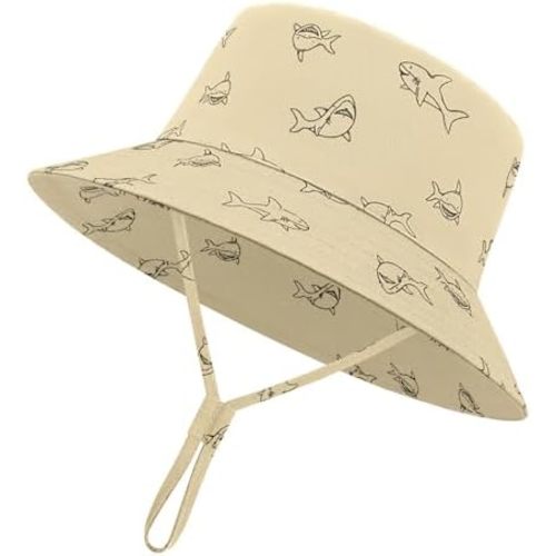 Baby Sun Hat Baby Boy Hats Toddler Hat UPF 50+ Bucket Hat for Baby Girls Infant Beach Hat with Wide Brim Kids Caps