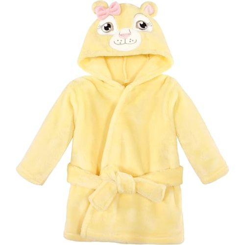 Hudson Baby Unisex Baby Plush Animal Face Bathrobe
