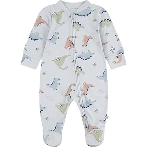 HUGGIES baby-boys Printed Footed Coverall