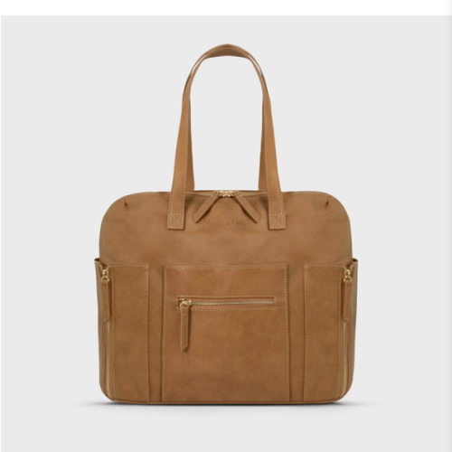 Chelsea Convertible Diaper Bag | Backpack to Tote | Vegan Leather Designer Baby Bag | Hannah and Henry