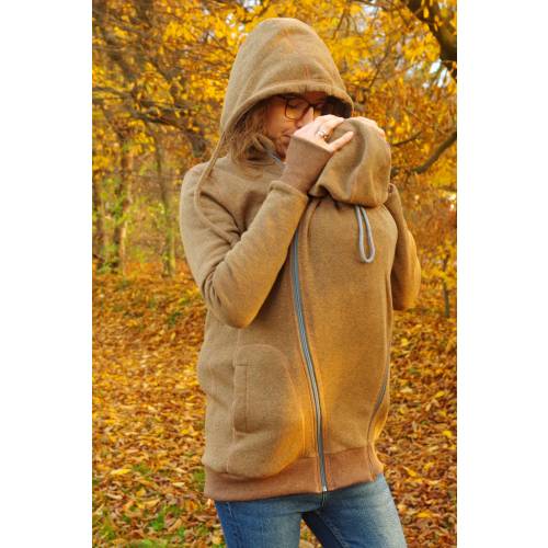 3in1 Babywearing cotton maternity jacket by Froggy Style