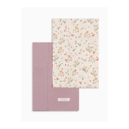 Organic 2-Pack Burp Cloth Set, One Size