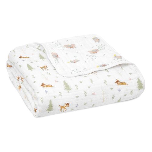 aden + anais™ Essentials Cotton Muslin Blanket Disney + Friends-Bambi Forest