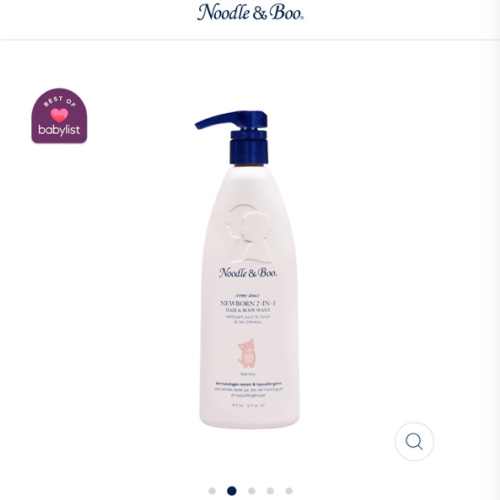 Fragrance Free Super Soft Baby Lotion – Noodle & Boo