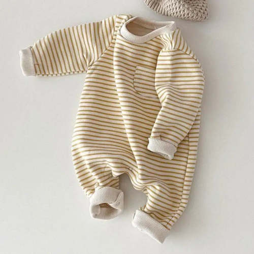 Striped Romper Jumpsuit – August + Willow