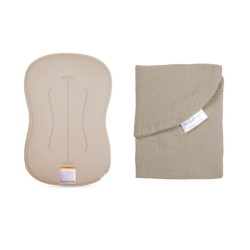 Lounger Curve + Muslin Cover Set | Birch