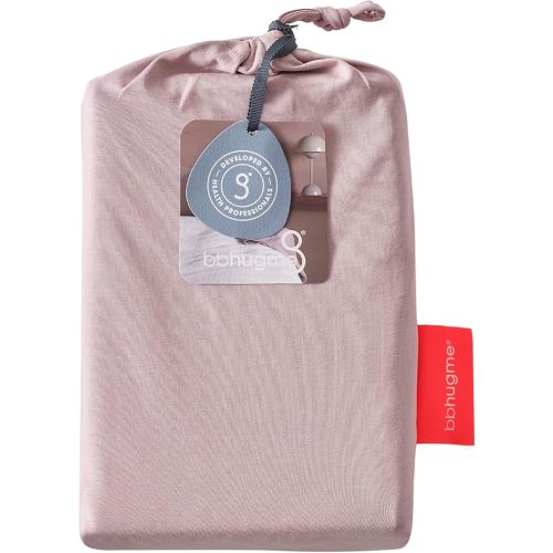 bbhugme Pregnancy Pillow Cover - Cotton Jersey Fabric - Fits bbhugme Pregnancy Pillow for Side Sleeping - Cover Only, Pregnancy Pillow Sold Separately, Dusty Pink