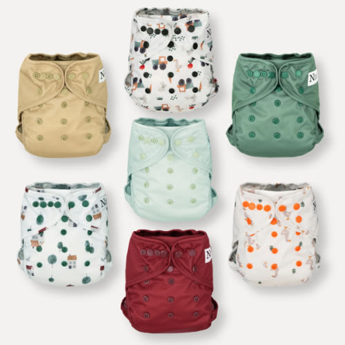 Cloth Diaper Covers 7pk- On The Farm