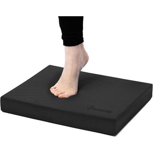 StrongTek Professional Foam Exercise Balance Pad - 15.8" x 13" x 2", High-Density TPE Foam Knee Pad, Non-Slip & Water-Resistant, for Balance Training, Physical Therapy, Yoga, and More