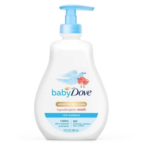 Baby Dove Rich Moisture Tip-to-Toe Wash - 13oz