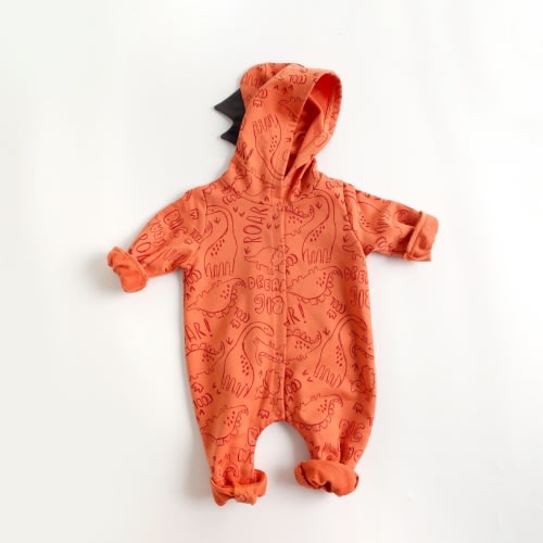 Baby Newborn Dinosaur Romper