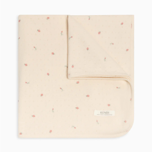 Pointelle Swaddle Blanket