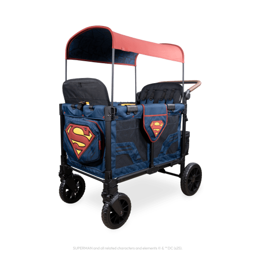 Superman Quad Stroller Wagon (4-Seater) – WONDERFOLD