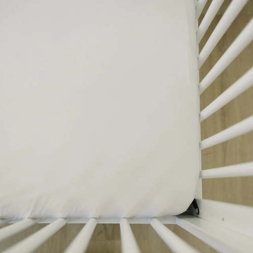Mebie Baby | Bamboo Crib Sheet | White - Default Title